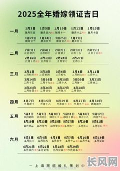 2025年结婚必看:选择吉日的重要性与好日子的挑选指南