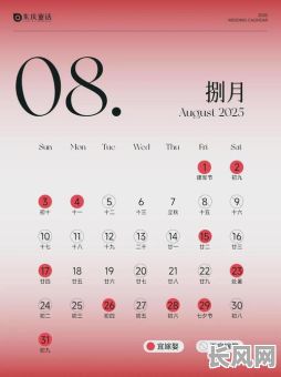 2025年酉山卯向吉日查询：精选吉日，助您事业顺利，家庭和睦