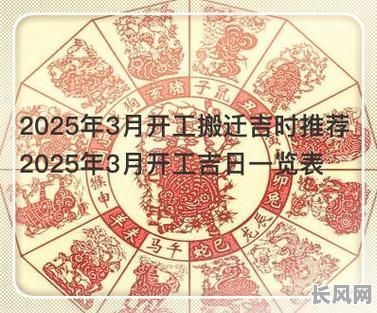 2025年3月动土吉日查询:精选吉日助你开工大吉