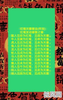 命理八字的红鸾天喜究竟预示着怎样的姻缘好运?