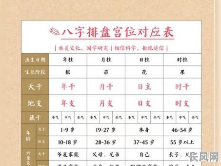 八字排盘命理解读详解,如何准确把握个人命运?