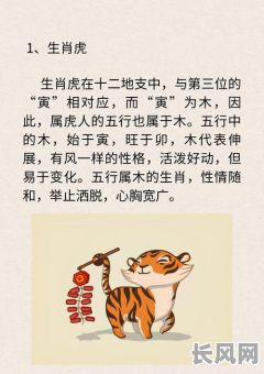 属虎的人五行属什么命，以及五行命理对属虎人有什么影响？