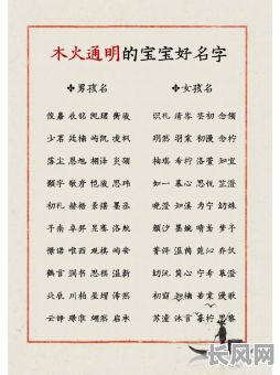 木火通明命格火旺取名,应该选用什么样的字?
