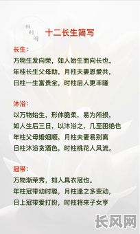 八字命理中十二长生究竟有何作用?八字命理论十二长生的具体作用是什么?