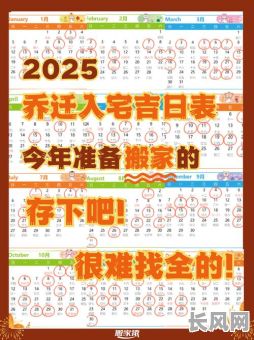 2025年最佳收房吉日推荐,选对日子入住更安心!