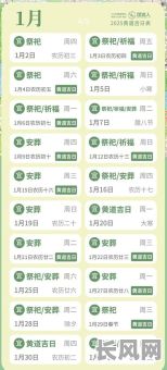 2025年最佳封络吉日推荐，为你挑选黄道吉日，趋吉避凶