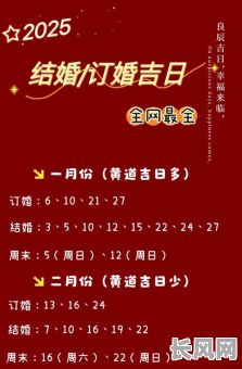 婚礼纪吉日2025：寻找2025年最佳婚礼吉日，让婚礼纪为您保驾护航